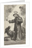 Saint Anthony of Padua made a wonder with donkey kneeling for host by Pieter de Bailliu I
