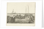 Stranding of the British East Indiaman General Barker in Noordwijk by Louis Bernard Coclers