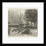 A boy runs along the water to allow a lock by Louis Bernard Coclers