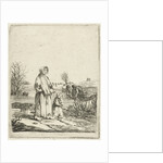 Beggar Star with child in a ditch by Louis Bernard Coclers