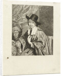 Portrait of the painter Adriaen van Ostade by Adriaen van Ostade