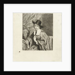 Portrait of the painter Adriaen van Ostade by Adriaen van Ostade