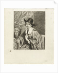 Portrait of the painter Adriaen van Ostade by Adriaen van Ostade