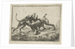 Fighting dogs by Pauwels van Hillegaert