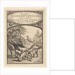 Trade Label Laurens van der Vinne by Laurens Vincentsz. van der Vinne