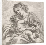 Madonna with child by unknown