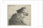 Portrait of an old man with a fur hat by Pieter Jansz. Quast