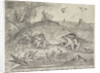 Big fish eat small fish by Hieronymus Cock