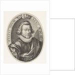 Portrait of Jan Centen Coster, the son of Vincent Jacobsz. Coster, at the age of 28 by Jacob Matham