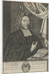 Portrait of Gerardus Puppius Hondius, Louis Lucas by G. Lucas