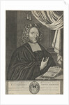 Portrait of Gerardus Puppius Hondius, Louis Lucas by G. Lucas