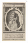 Portrait of Pope Innocent IX dressed in papal robes by Friedrich van Hulsen