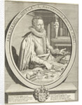 Portrait of Abraham Gorlaeus at the age of 52 by Hugo de Groot