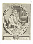 Portrait of Abraham Gorlaeus at the age of 52 by Hugo de Groot