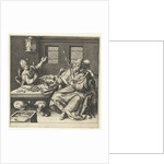 The money weighers and Death by Jacob de Gheyn II