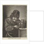 Man with a can and a glass by David Teniers II