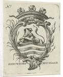 Vignette with the arms of Zeeland by Hermanus Fock