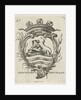 Vignette with the arms of Zeeland by Hermanus Fock