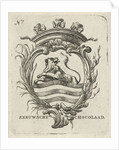 Vignette with the arms of Zeeland by Hermanus Fock