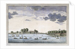 View on Batavia Seen from the Sugar Warehouse. A Mid 18th Century Map by Jan Van Schley by Anonymous