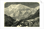 Monte Rosa from the Monte Moro Switzerland by Anonymous
