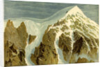 The Summit of the Aiguille Verte Switzerland by Anonymous