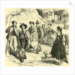 The Chaise-À-Porteur Switzerland by Anonymous