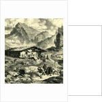 Outside the Chalet Switzerland by Anonymous