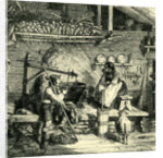 Inside the Chalet Switzerland by Anonymous