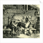 Inside the Chalet Switzerland by Anonymous