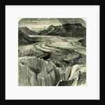 The Great Aletsch Glacier Switzerland by Anonymous