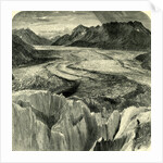 The Great Aletsch Glacier Switzerland by Anonymous