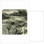 The Great Aletsch Glacier Switzerland by Anonymous