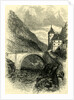 St. Maurice Switzerland Engraving 19 C by Anonymous