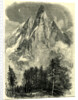 The Aiguille De Dru from Near the Montanvert Switzerland by Anonymous