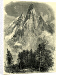 The Aiguille De Dru from Near the Montanvert Switzerland by Anonymous