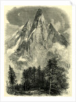 The Aiguille De Dru from Near the Montanvert Switzerland by Anonymous