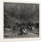 A Sandstorm in the Desert, China by Anonymous