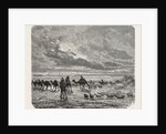 A Mongol Camp on the Move by Anonymous