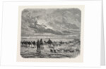 A Mongol Camp on the Move by Anonymous