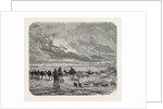 A Mongol Camp on the Move by Anonymous