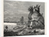 Idols on the Banks of the River Irrawaddy, Burmah by Anonymous