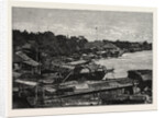 View of Panompin, the Capital of Cambodia. by Anonymous