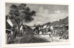 The Main Street of Hué, Capital of the Kingdom of Anam by Anonymous