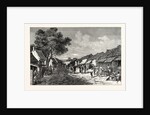 The Main Street of Hué, Capital of the Kingdom of Anam by Anonymous