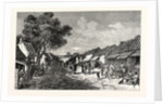 The Main Street of Hué, Capital of the Kingdom of Anam by Anonymous