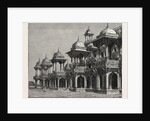 The Mausoleum of the Emperor Akbar, at Sikandra, a Suburb of Agra City. by Anonymous