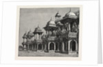 The Mausoleum of the Emperor Akbar, at Sikandra, a Suburb of Agra City. by Anonymous