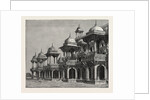 The Mausoleum of the Emperor Akbar, at Sikandra, a Suburb of Agra City. by Anonymous