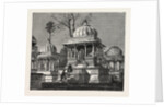 The Exterior of the Cemetery of Mara Sati, at Ahar, Near Oodeypore, India by Anonymous